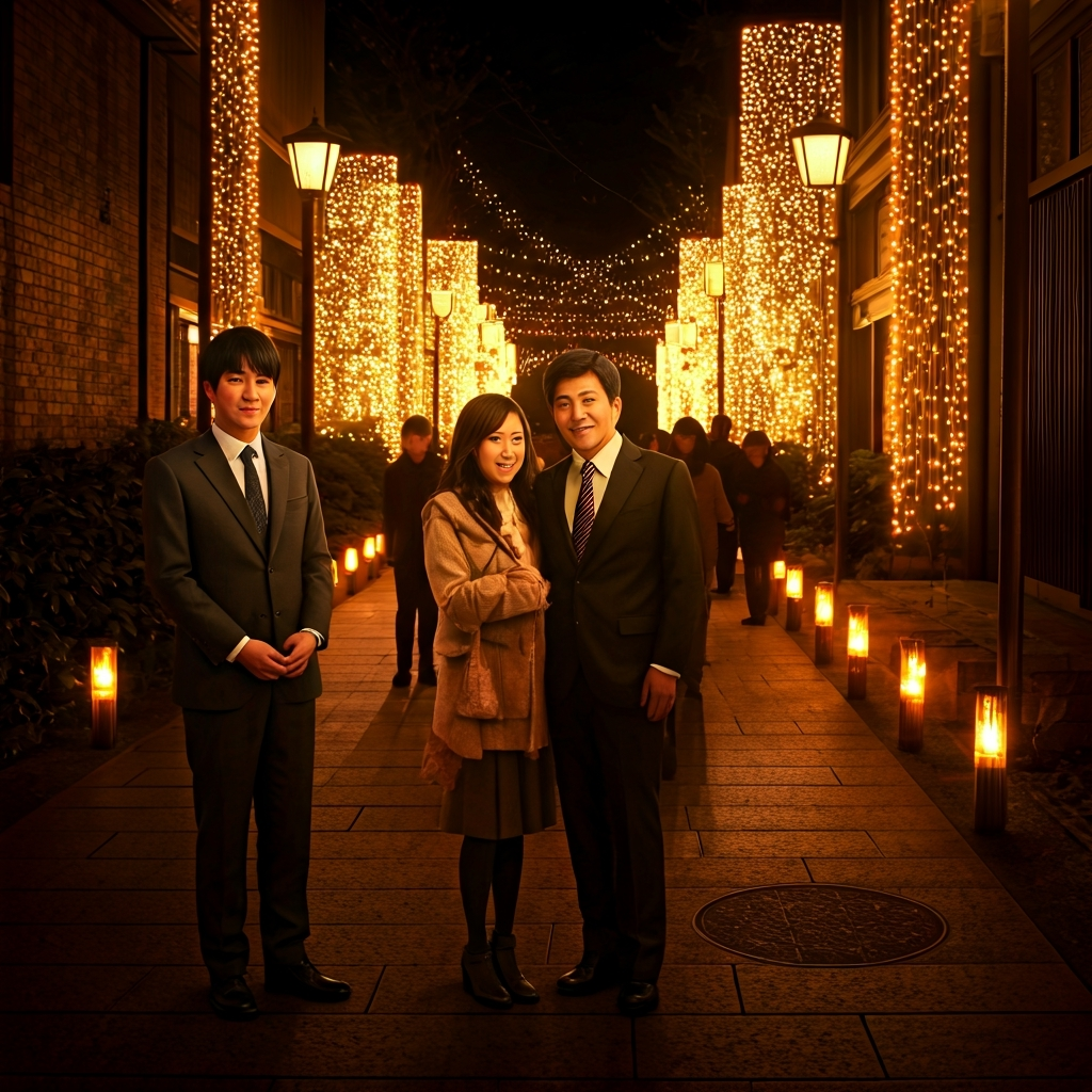 イルミネーションの選び方: 屋内外での演出法とターゲット層の心理